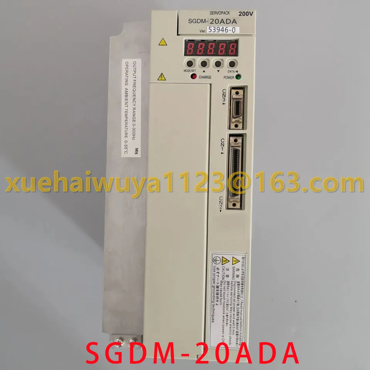 브란-오리지널 서보 드라이버 SGDM-20ADA