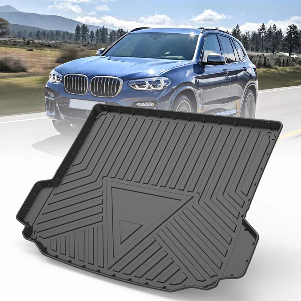 Tapis de protection en caoutchouc TPE pour coffre arrière de voiture, tapis  de rangement étanche pour BMW X3 IX3 2018 2019 2020 2021 2022 - AliExpress