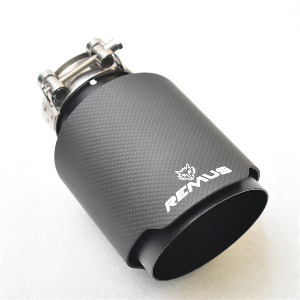 Car Exhaust Tail Pipe Car Exhaust Pipe Valve Kit Car Exhaust Pipe Bracket Car Exhaust Pipe Hook Matt Black Pipe Carbon Fiber REMUS FOR Stainless steel Universal exhaust pipe Muffler Pipe For x4 automobiles micro tips