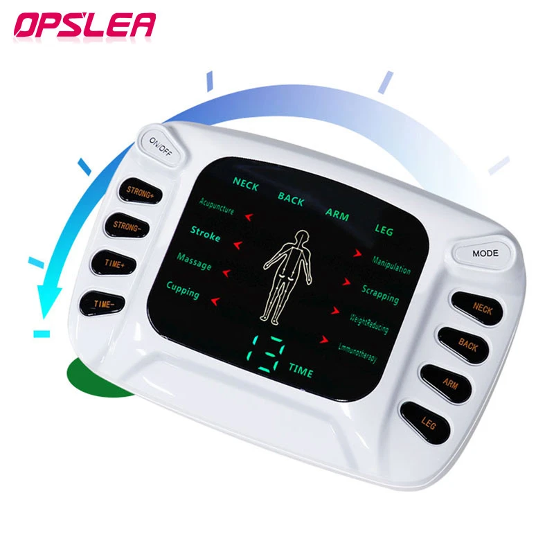 Tens Machine Electronic Pulse Massager EMS Muscle Stimulator Physiotherapy Apparatus Massage