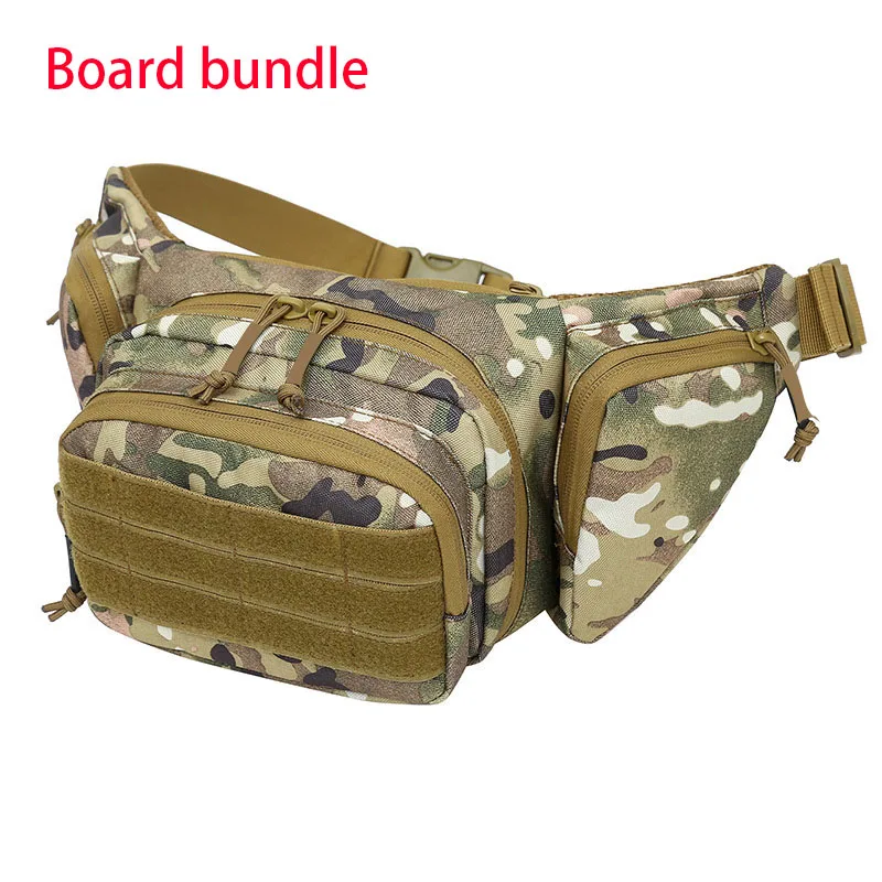 

Outdoor Tactical Gun Waist Bag Holster Chest board bundle
