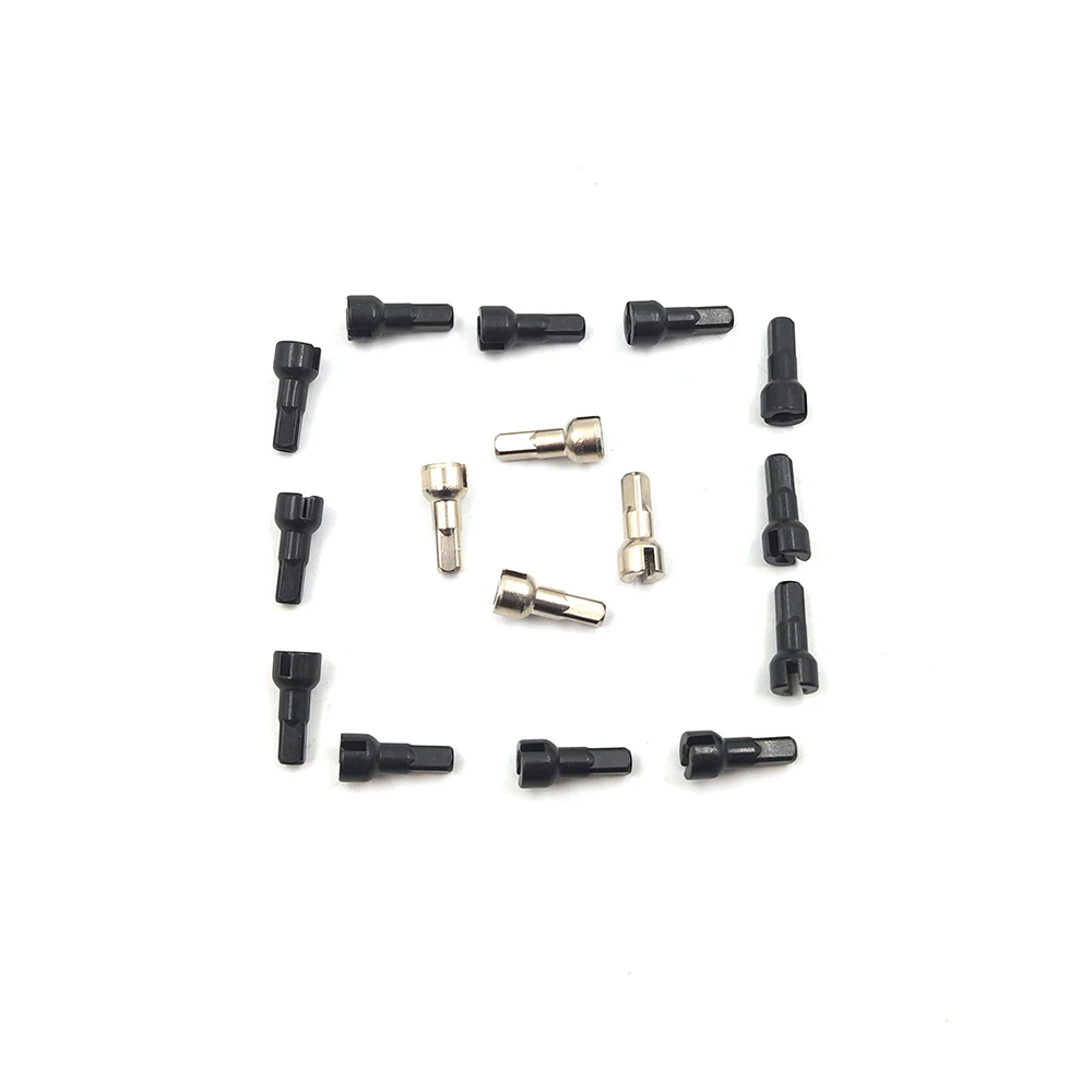 14G 필러 TG-LOCK 외부형 자전거 스포크 니플 게이지 2.0 황동 블랙 실버 14MM XC AM DH FR 그래블 로드 MTB 자전거 부품