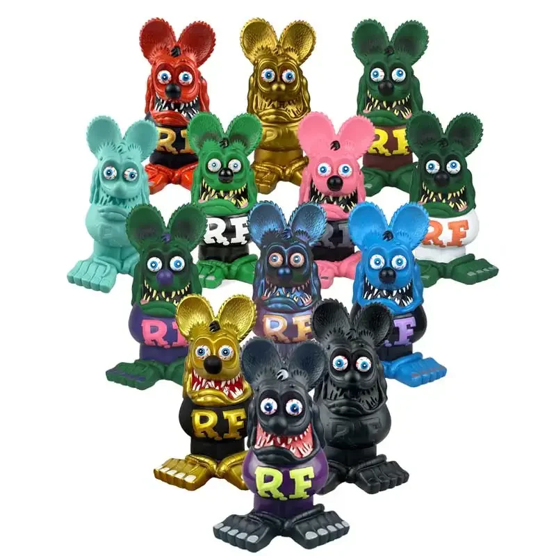 

Крыса Финк 13 цветов 33 см поплавок голова сумасшедшая мышь ПВХ трещотка экшн-фигурка Коллекционная модель игрушки автомобиль украшение пода...