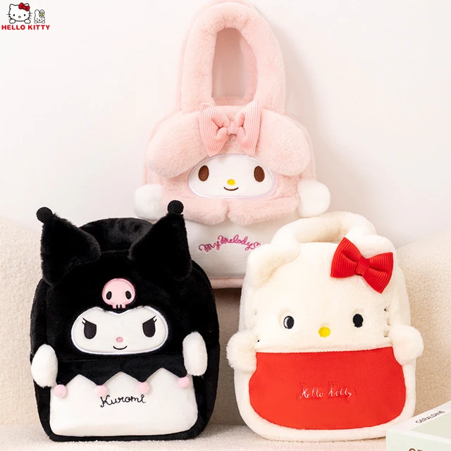 Hello Kitty Stuffed Animal Backpack  Hello Kitty Sanrio Backpack - Kawaii  Cartoon - Aliexpress