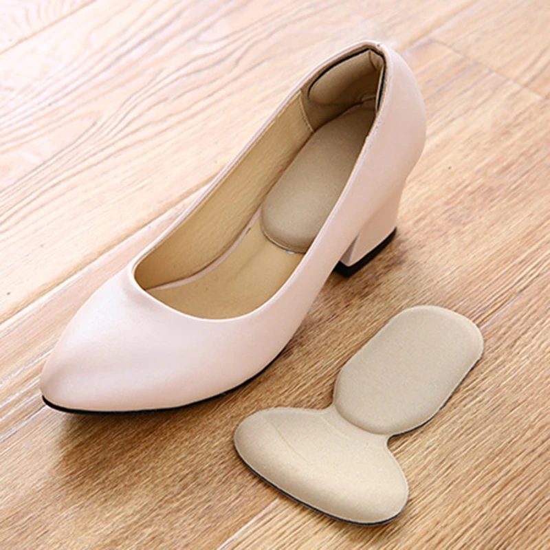 Shoe Insoles Heel Cushion Insole Heel Patch Insole Heel Insoles Heel Protector Pads Heel Protector Shoe Stickers 2pcs Half Insoles for Women Shoes Back Stickers High Heels Liner Insert Heel Pain Relief Protector Pads for Shoe Size Reducer