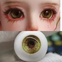 1 Pair Resin Eyes 10/12/ 14/ 16/ 18mm 1/3 1/4 1/6 Bjd Change Makeup Accessories Girls Dress Up Toys 1