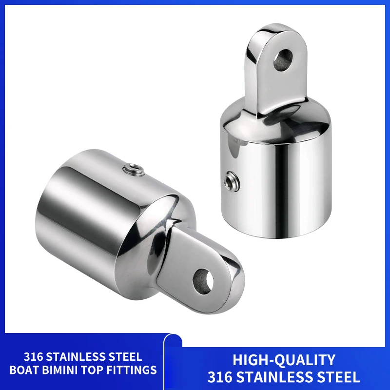 Marine Accessories Bimini Top Cap 316 Stainless Steel Top Caps Marine Hardware Boat Bimini Eye End