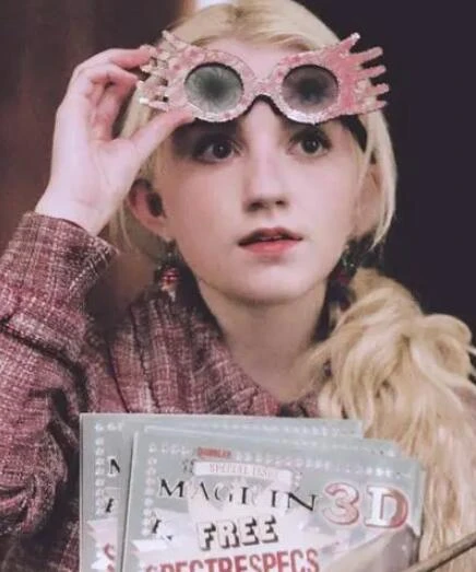 Luna Lovegood avec lunettes 10cm Vinyl Butter Action Figure Collection  Model Toys - AliExpress