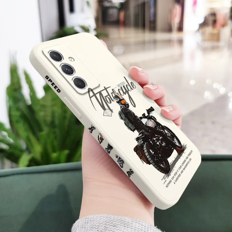 Sleek and Durable Cool Bike Phone Case - Universal Fit