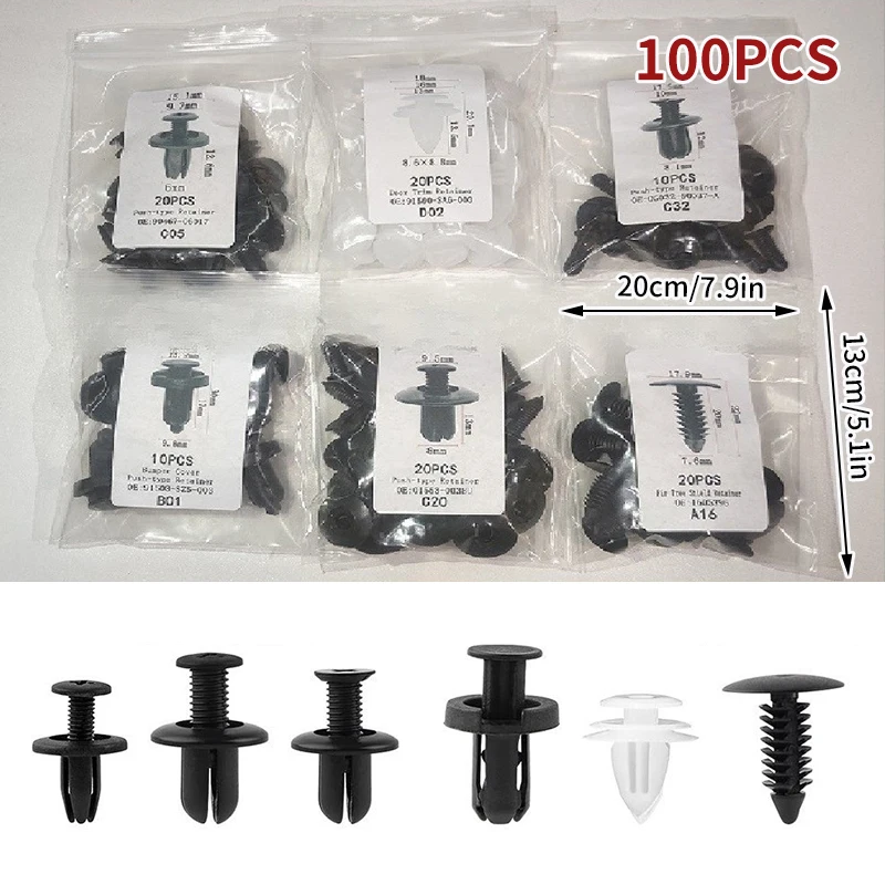 100pcs