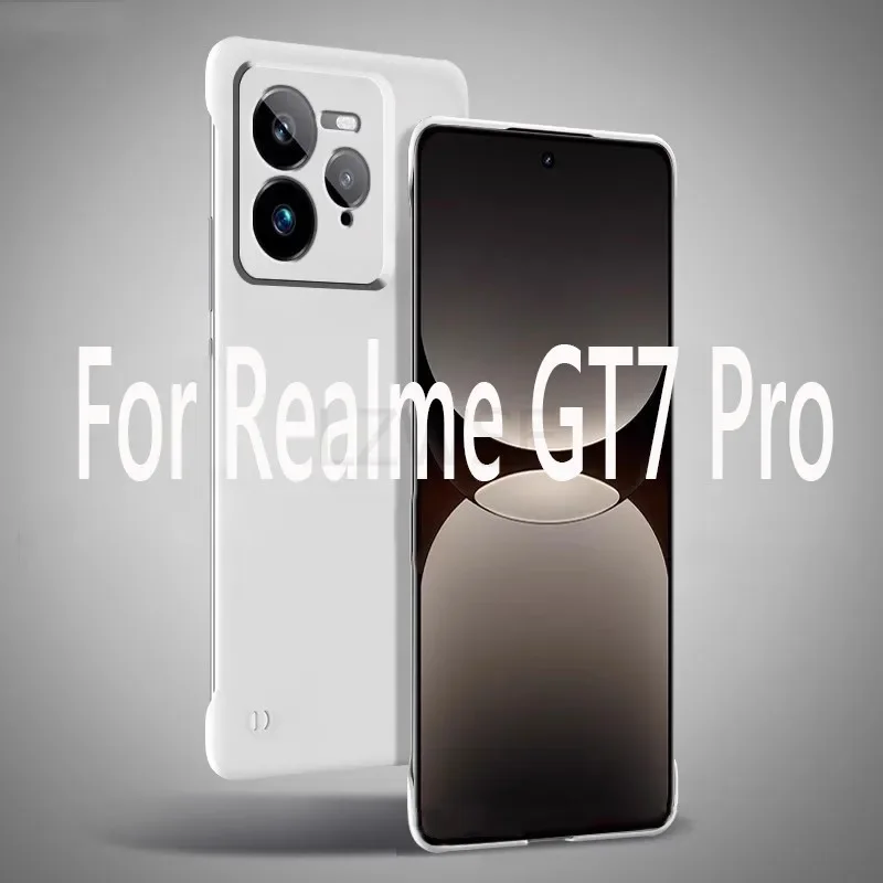 Frameless Slim Matte Hard Back Shockproof Case