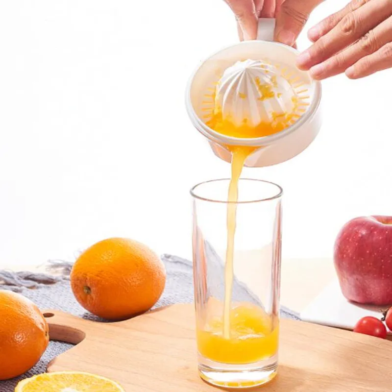 KitchenManualOrangejuicerLemonSqueezerPlasticFruitToolMini