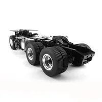 LESU 6X4 Metal Axles Chassis for 1/14 Tamiyaya RC Tractor Truck 3363 1851 DIY Remote Control Vehicle Model Toys Car Th15105 2