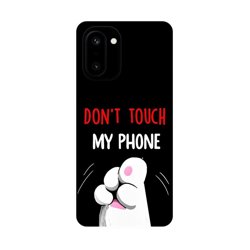 Cute Cat Soft TPU Protective Phone Case Cover - Silicone Bumper Design