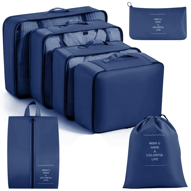 Ultimate Travel Organizer Set: Compact Packing Cubes & Portable Storage Bags