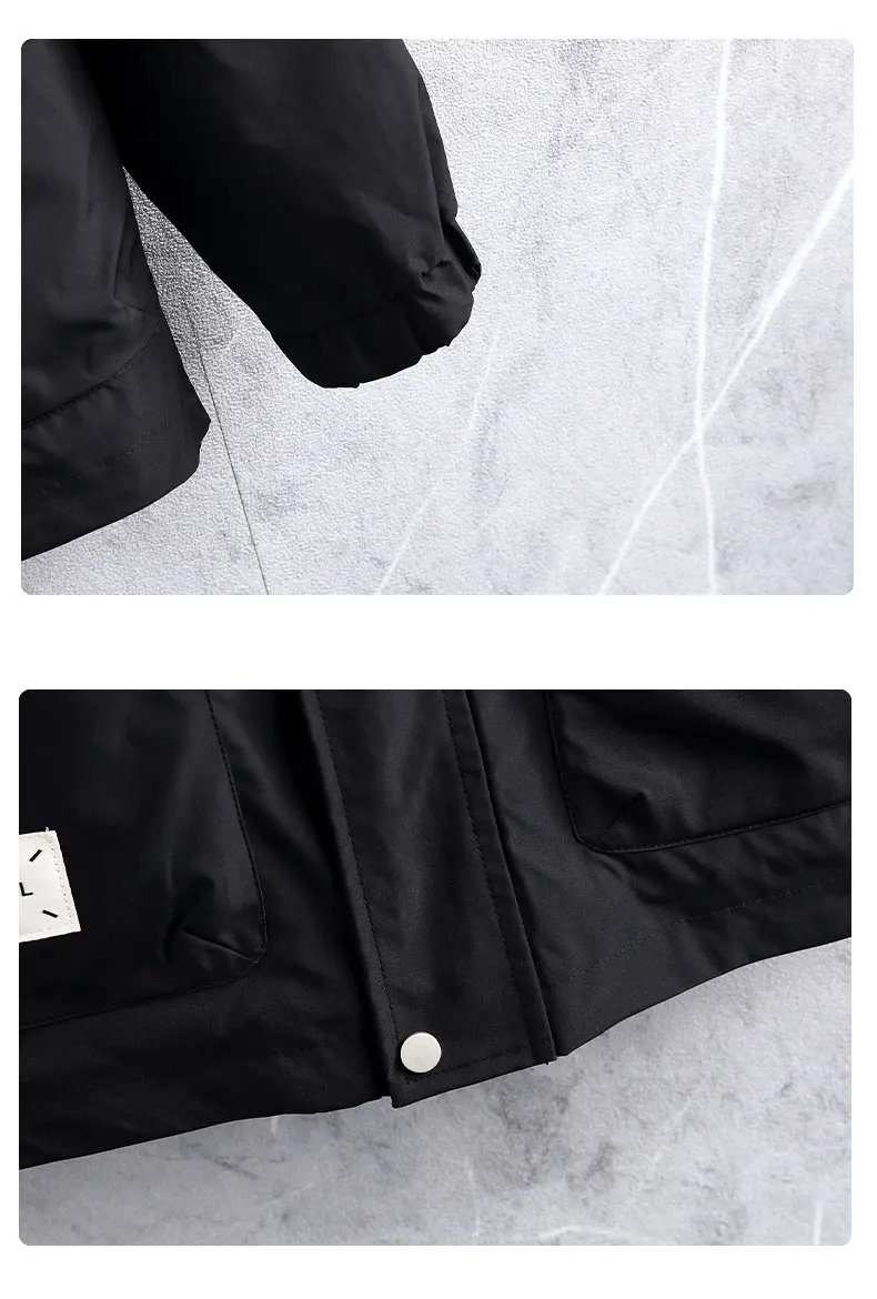 Hochwertige Herren-Kapuzenjacken 2026 Frühling Herbst Jugend Streetwear Freizeitmantel Outdoor Slim Windbreaker Kapuzenoberteil Kleidung – Detail 13