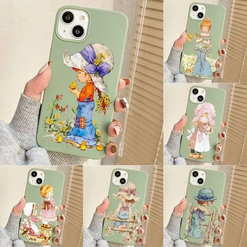 Custodia Per Telefono Sarah Kay Bambina Per Iphone 7 8 Plus X Xr Xs 11 12 13 Se2020 Mini Custodia Iphone 14 Pro Max