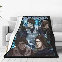 Girl Dinner Viktor Arcane Blanket Flannel Winter Movie Game Multi-function Ultra-Soft Throw Blankets for Bed Travel Quilt 1