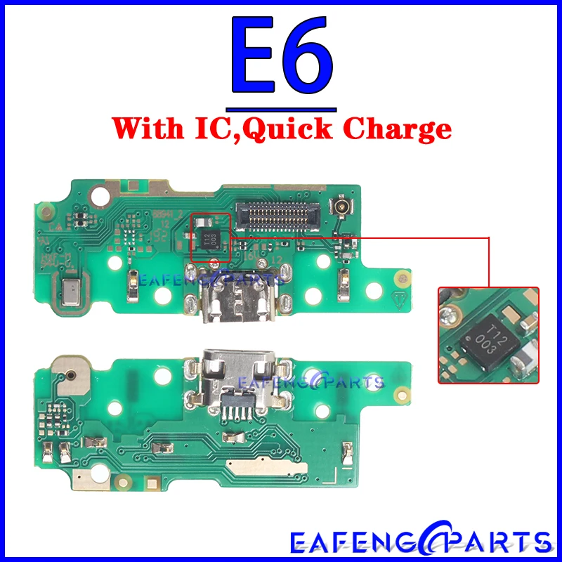 모토로라 모토 E5 E6 E6i E6S E7 E7i 용 USB 도크 충전기 커넥터, 고 플러스 전원 충전 보드 모듈 플렉스 포트