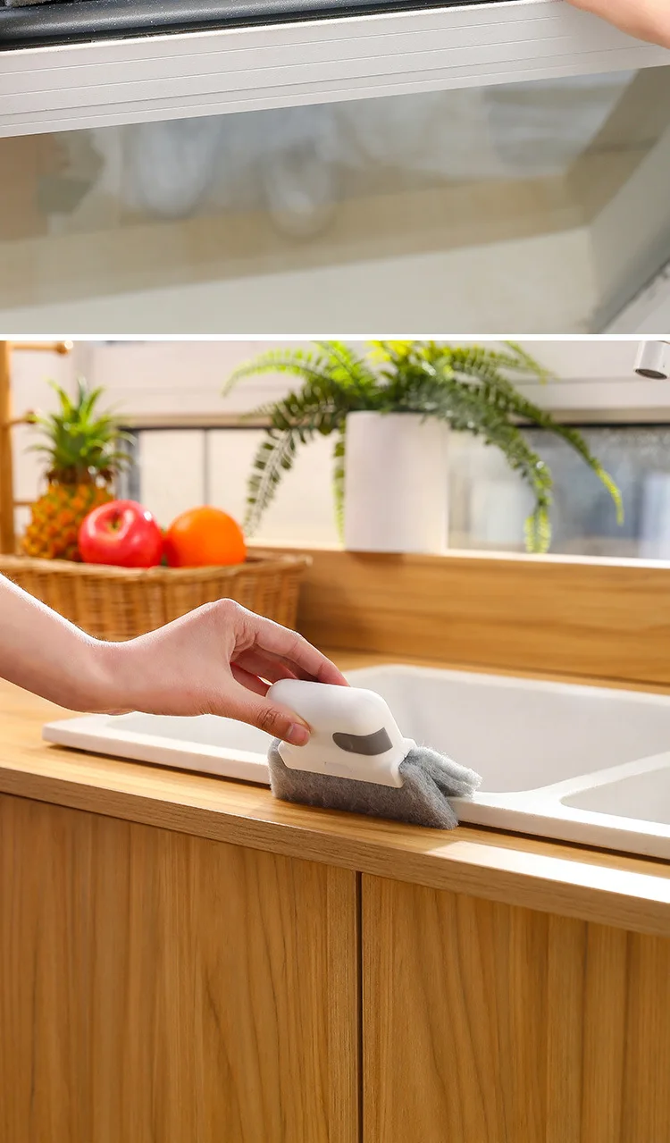 חלון ניקוי מברשת windowsill gove ארון מברשת נשלפת כלי ניקוי רב תכליתיים