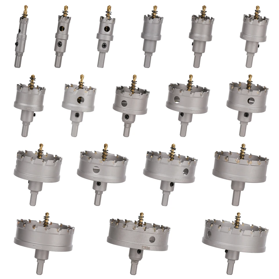 Ehuihuan Scie Cloche Metal, Coupe Trou, Trépans Forets