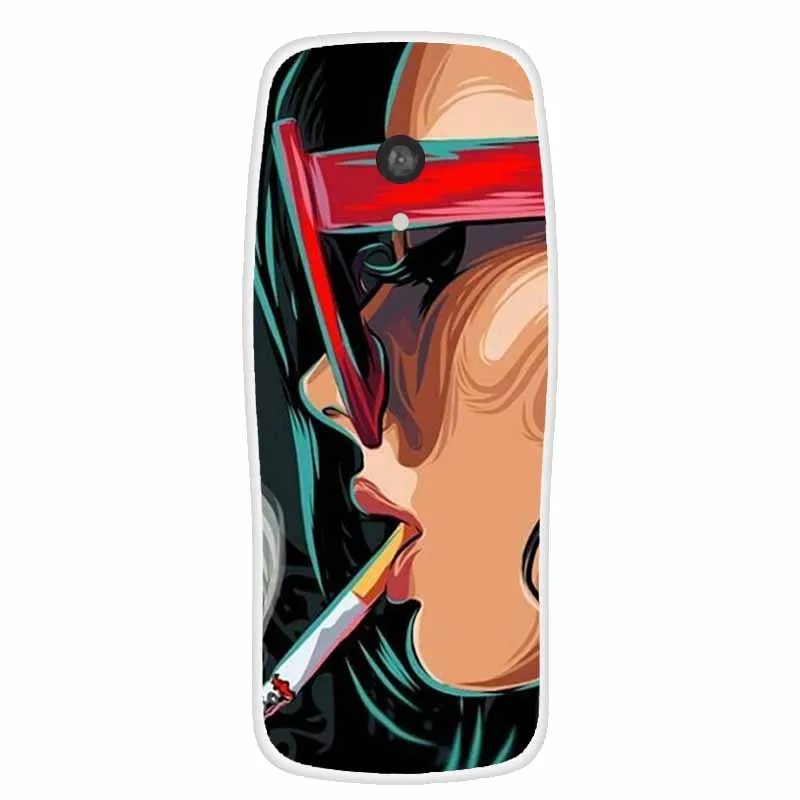 Clear Painted Soft Silicone TPU Shockproof Phone Case - 2.4 Premium Back Cover