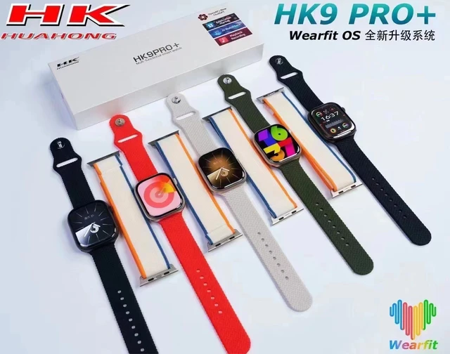 HK9 Pro Ai SmartWatch, Large Amoled Screen Watch