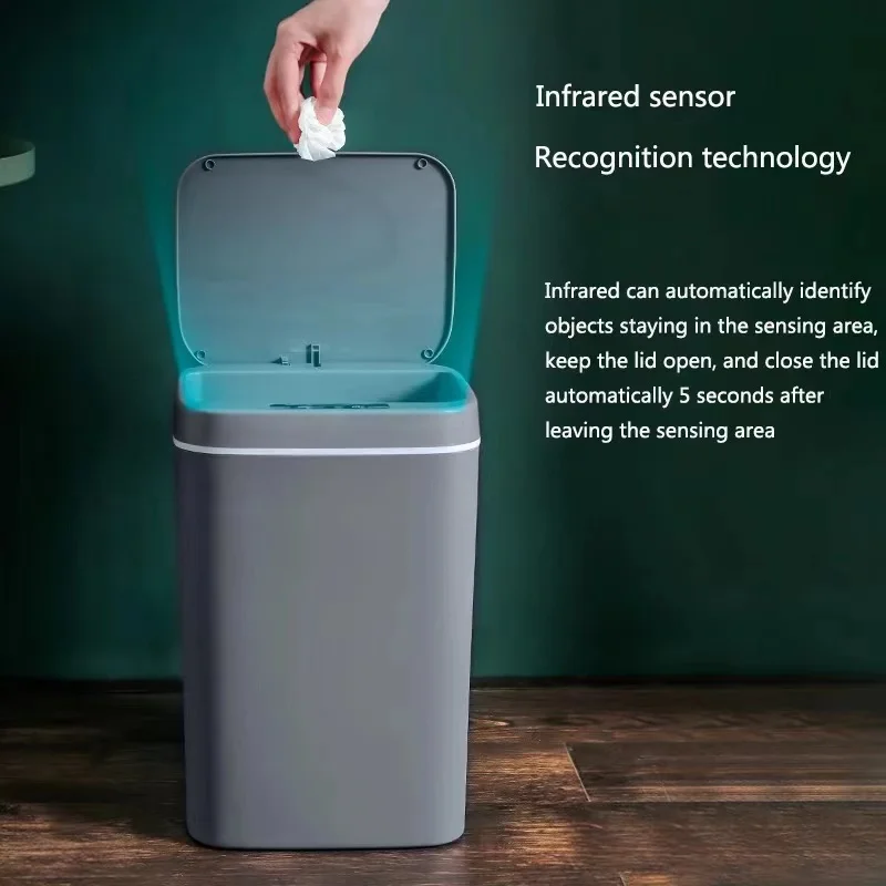 Smart Sensor Mülleimer Hause Elektronische Automatische Trash Bin