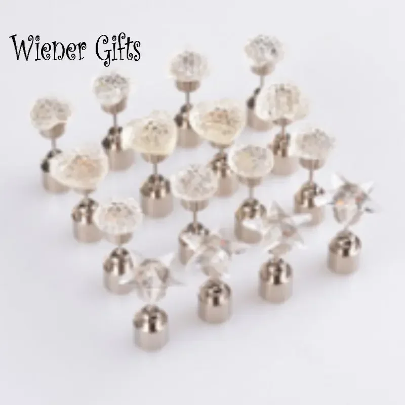 LED Earrings Light Up Bling Ear Stud Rings For Party Women