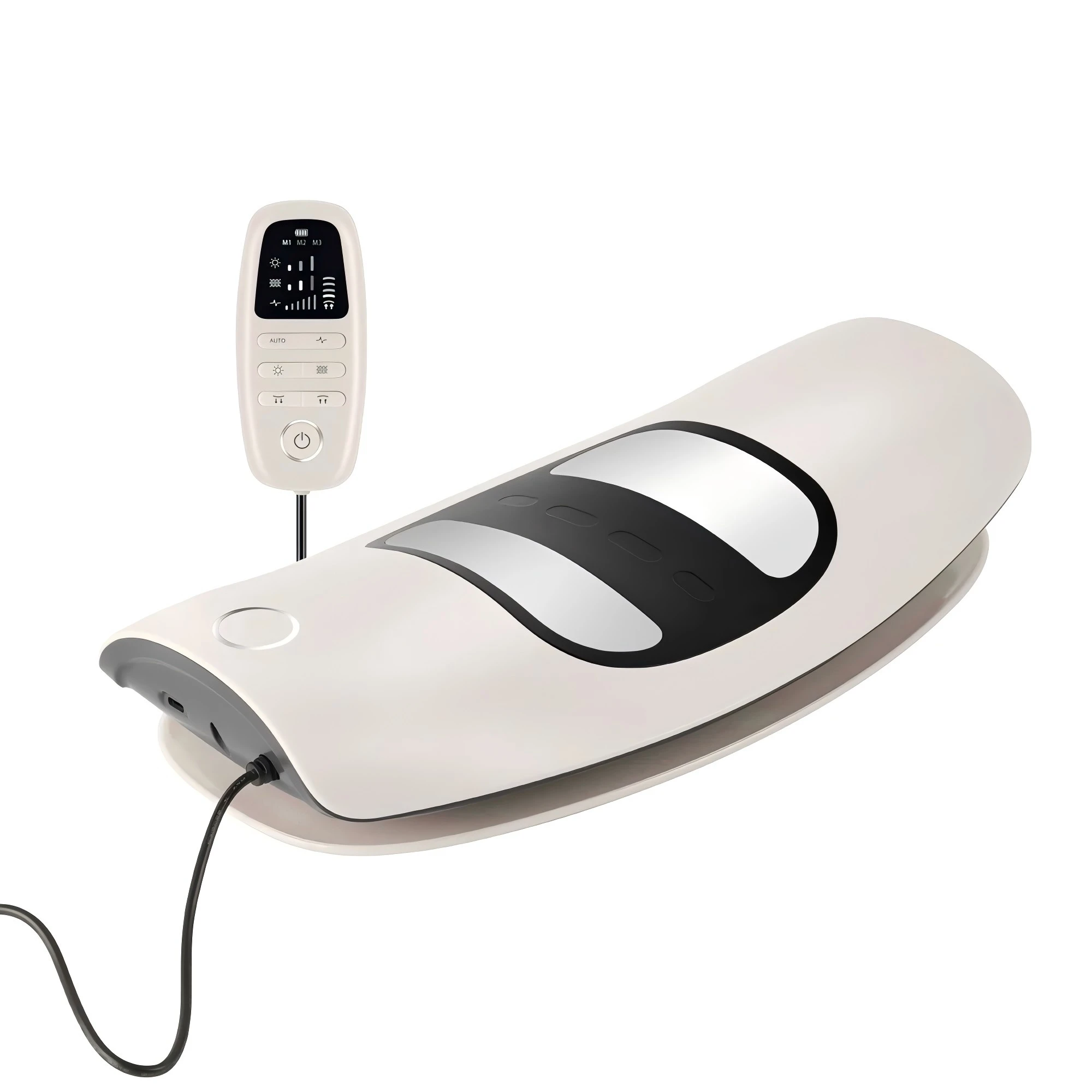 Electric Waist Massager Lumbar Traction Device Back Stretcher Lumbar Spinal Support Machine with Dynamic Airbag Traction 12