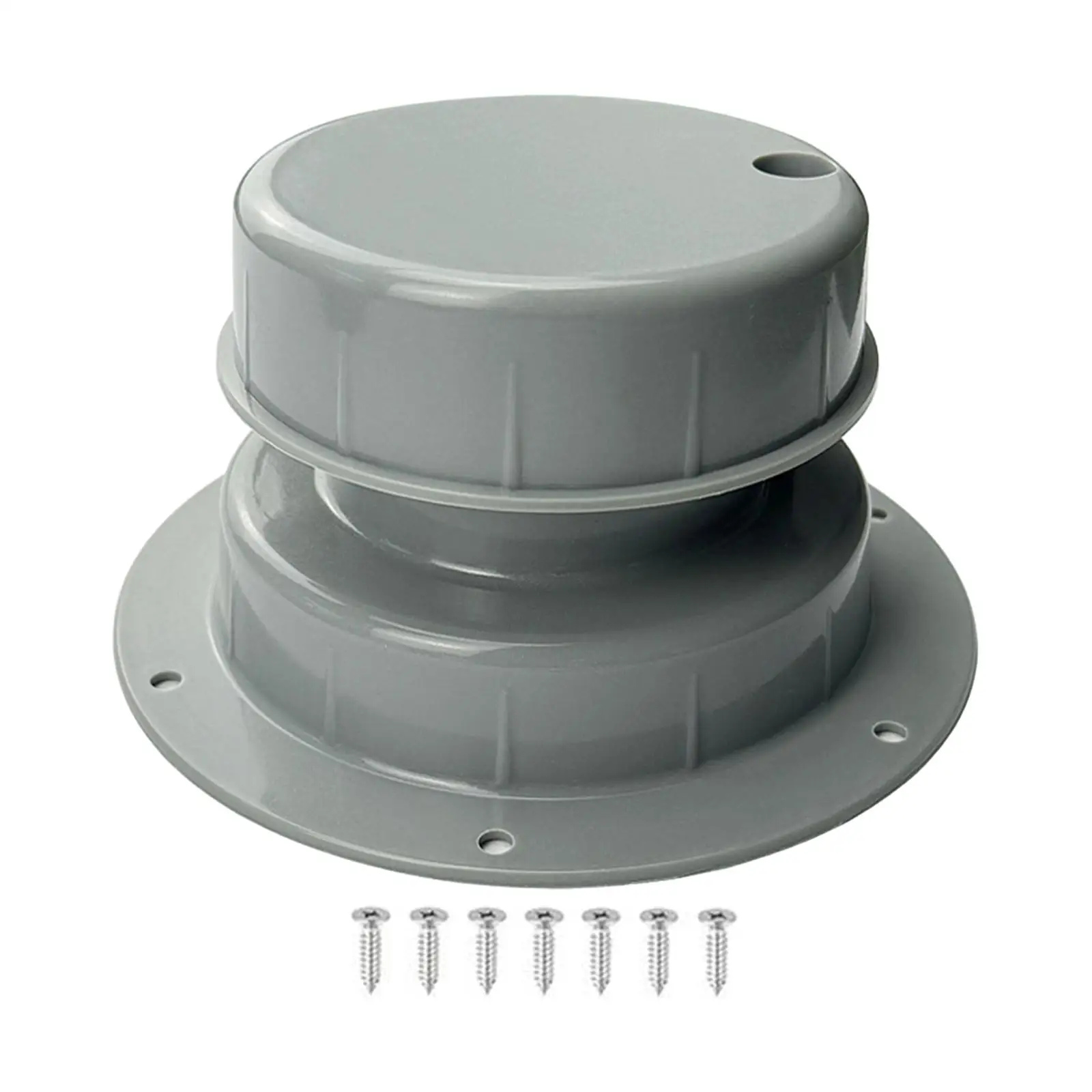 

Camper Vent Cap Replacement Plastic Roof Cover for 1 to 2 3/8 inch Pipe