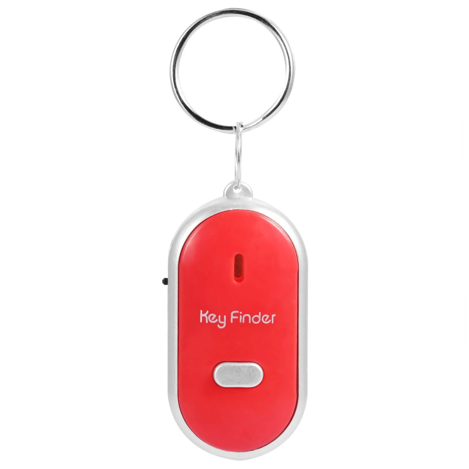 dam Outward holy Red LED Whistle Key Finder Flashing Beeping Sound Control Alarm Anti Lost  Key Locator Finder Tracker with Key Ring|Burglar Alarm| - AliExpress