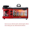 Three-in-one Multifunctional Breakfast Machine Home Toast Toaster With Grill Tray Coffee Maker Bread Maker 4