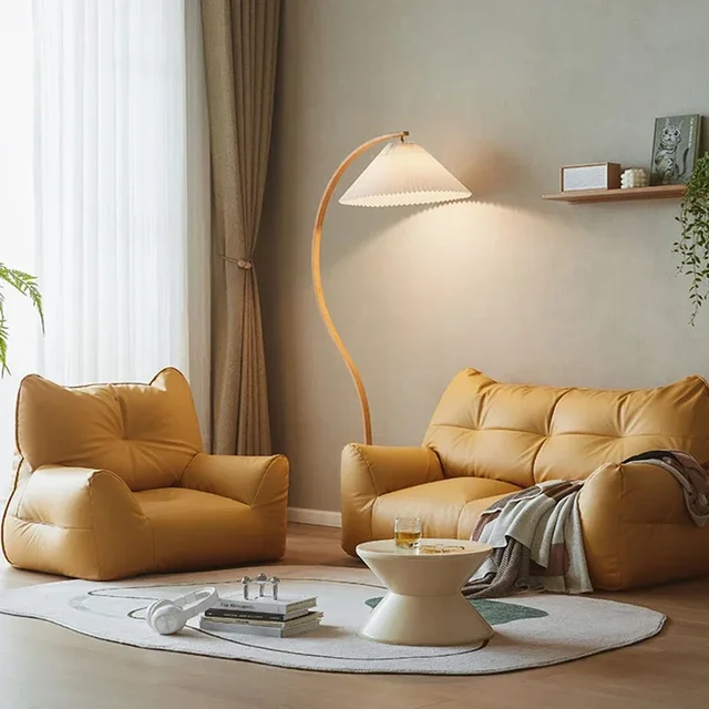 집에서 편안한 휴식을 위한 최고의 선택: 맞춤 가능하고 다목적인 싱글 레이지 빈 백 안락 의자