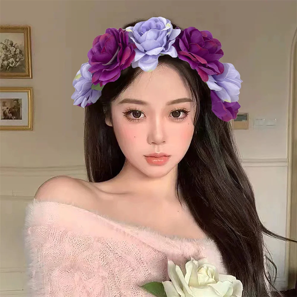 ヘアアクセサリー POESIEDAME : 25SS / ROSE VEIL HEAD BAND (2COLORS) MUSINSA | POESIEDAME ROSE VEIL HEAD BAND IN WHITE