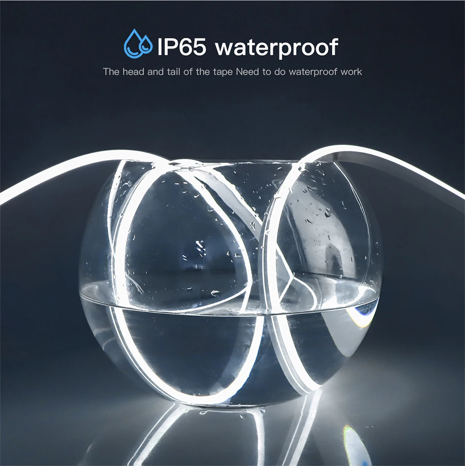 Description Picture 3 of item5V USB Power Room Decor LED Neon Light Ribbon White Warm White 1m 2m 3m Waterproof LED Strip Lights Touch control Dimmable Lamp