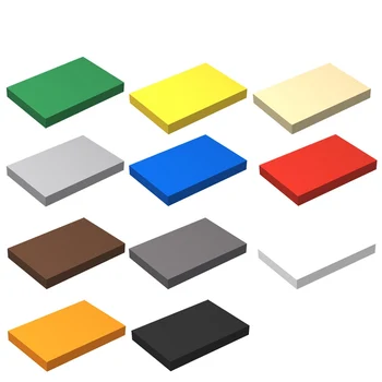 MOC 26603 Accessori 2x3 Pannello luminoso 40 Pz/set Piastrelle piatte Assemblare Parti Building Blocks Regali per bambini Giocattolo educativo Accessorio