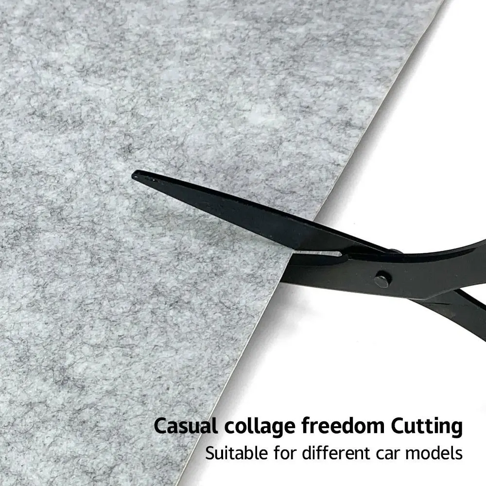 Car Lining Carpet Felt Cloth Self-adhesive Carpet Non-Woven Fabric High Temperature Resistant Felt for Home Camper Car Repair