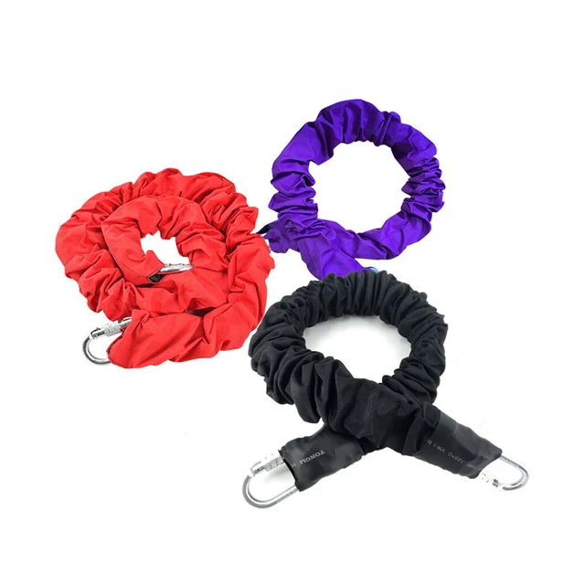 Bungee Dance Workout Elastic Rope Rubber Resistance Bands Anti-gravity Aerial Bungee Dance Cord 60-110kg 5