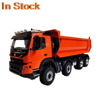 1/14 JDM 65D Model Metal Hydraulic RC Dumper 8x8 Armageddon FMX Truck 2Speed Differential Axle Motor Cars Sound Syetem TH18485 2