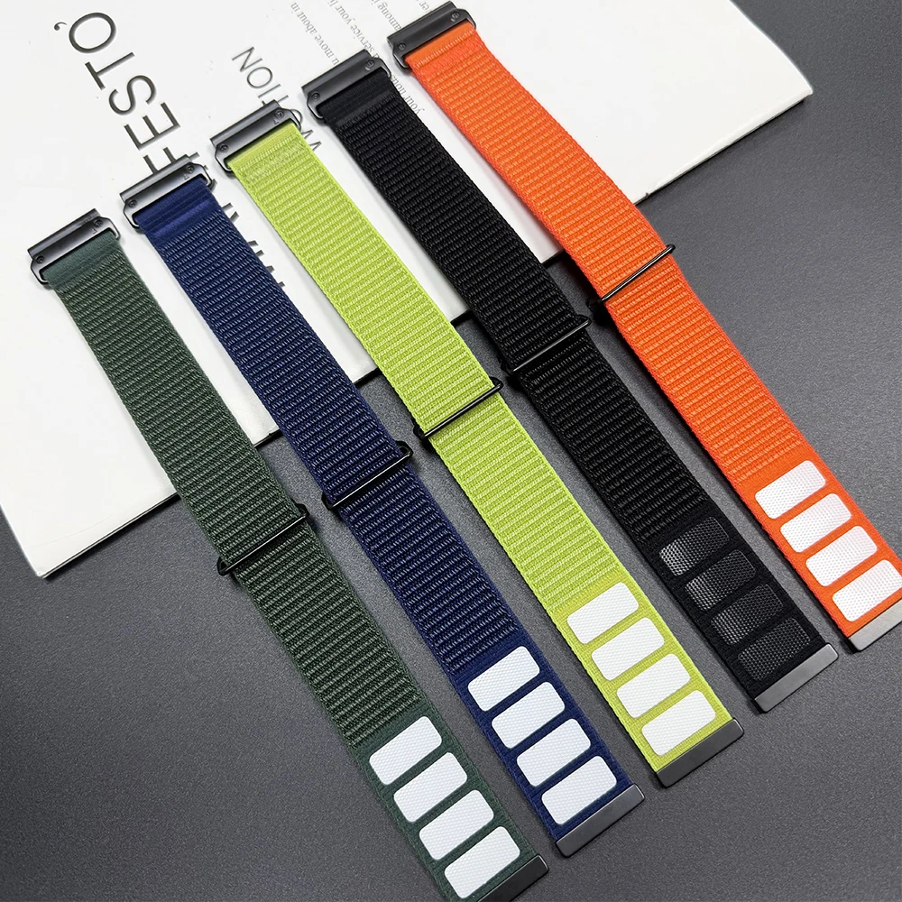 Premium Woven Nylon Loop Watch Band - Quickfit 22mm & 26mm