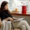 Retro Red Intelligent Touch Electric Kettles Double Mode Boiling Water Automatic Insulation Stainless Steel 1.5L Kettle Electric 5
