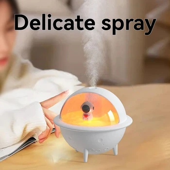 New Humidifier Aroma diffuser Colorful Spaceman Small Portable Atomization USB Large Fog Volume Desktop Bedroom Room Household 1