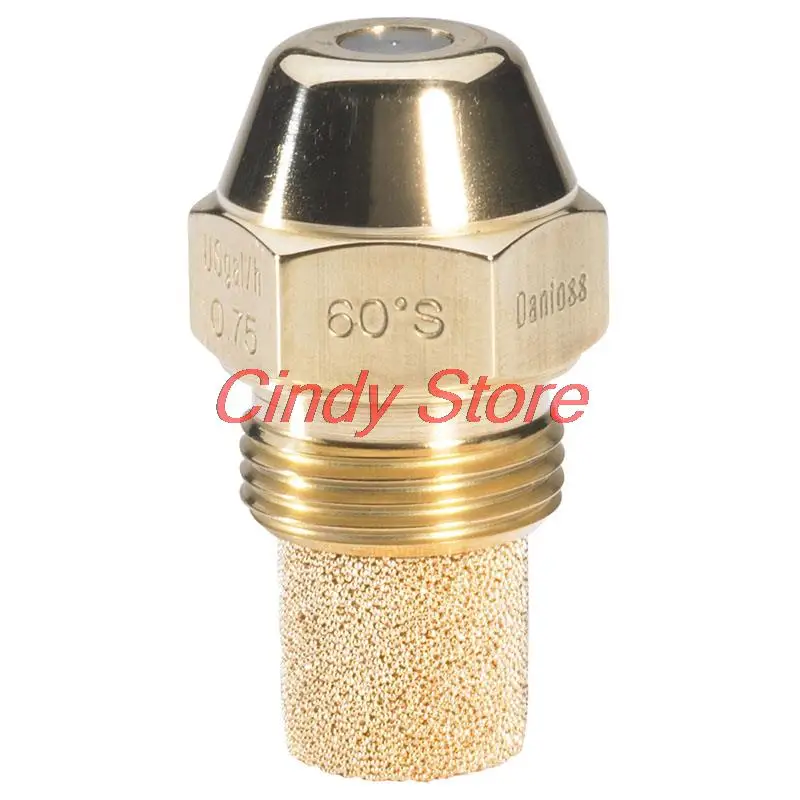 Bocal de Óleo da Substituição de 60 Graus Danfoss Jato Atomizado do Pulverizador da Cabeça de Pulverizador da Atomização do Metanol Diesel de Bronze