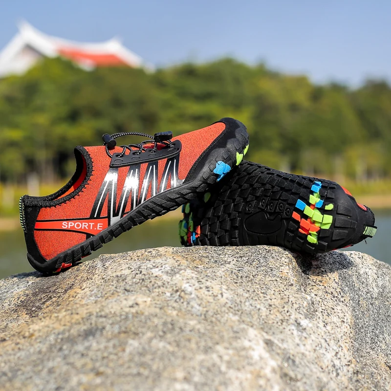 Description Picture 5 of itemWater Shoes Men Women Adult Quick-Dry Aqua Sock Barefoot for Beach Swim River Pool Lake Hiking Kayaking Surfing