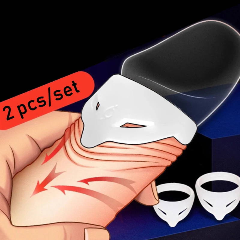 Korektorius S/L Apyvarpės žiedai Žiedas Vyriškas Glans Expose Delay Ejakuliacijos žiedai Sekso žaislai Vyrams Suaugusiesiems Žaislai_voghion.com