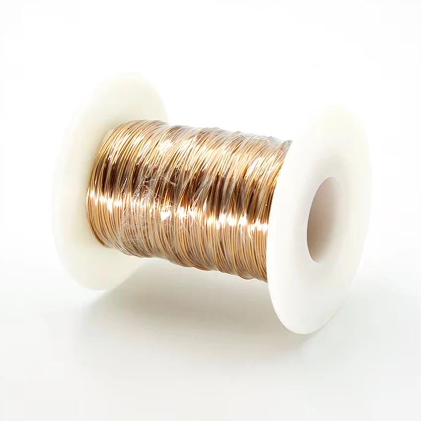 100g/롤 QA-1-155-2UEW 0.1mm 0.2mm 0.8mm 1mm-1.3mm 케이블 구리 와이어 자석 와이어 에나멜 구리 권선 와이어 코일 구리 와이어