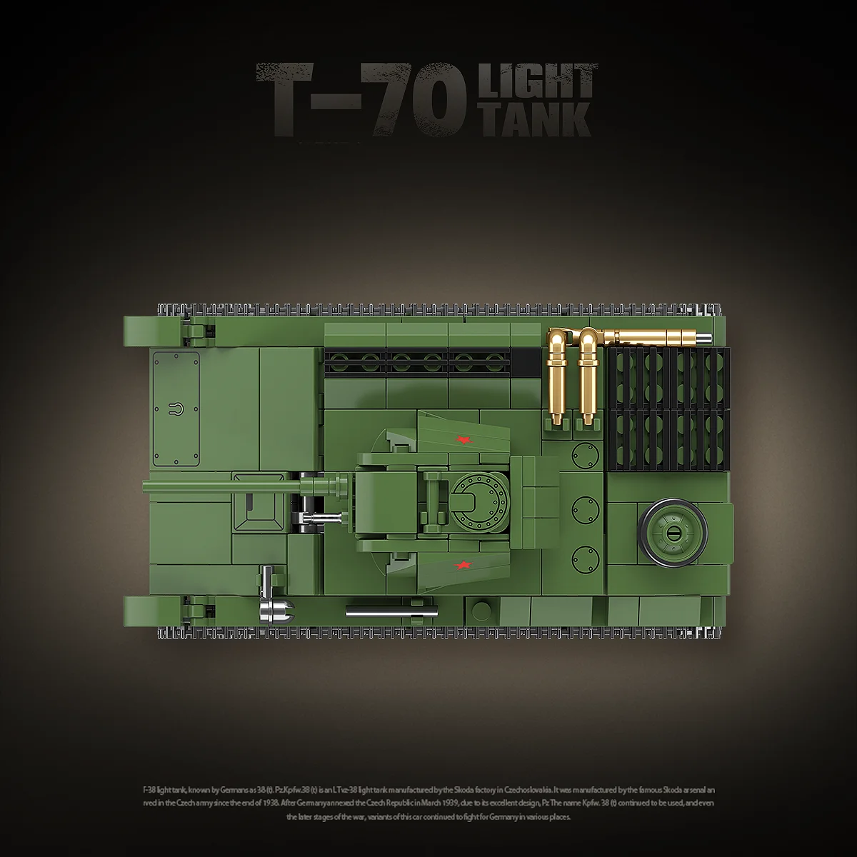新製品100291：第二次世界大戦時のソビエト軍T-70軽戦車。 組み立ておもちゃのブロック男の子向け知育玩具。 - AliExpress 26