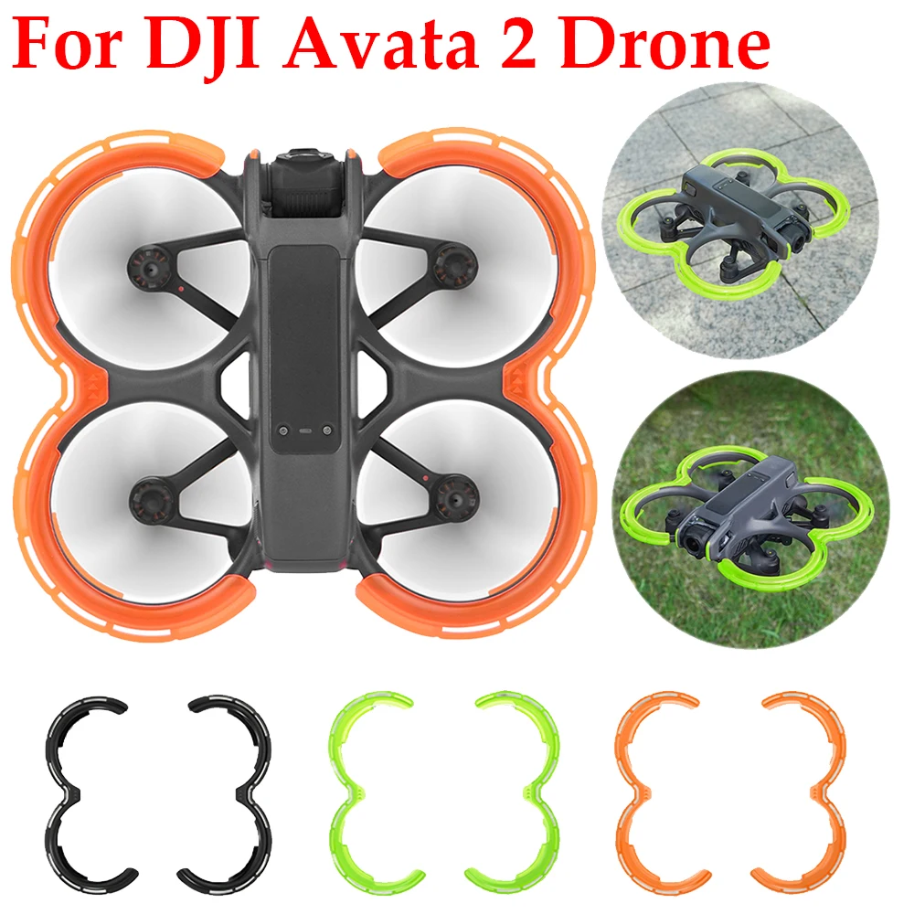 Propeller Guard Bumper For DJI Avata 2 Impact Protectors Anti-collision Bumpers Propeller Protection Guard Drone Accessories For Drone Accessories Propeller Protector