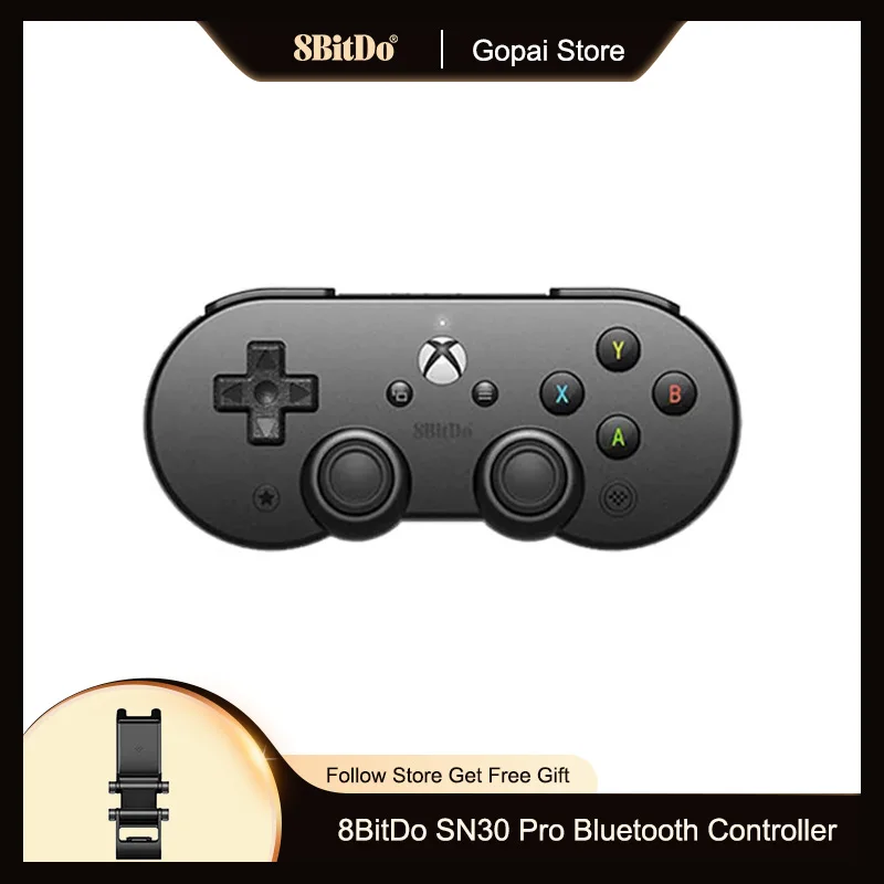 Buy 8bitDo SN30 Pro Controller for Xbox Cloud Gaming on Android + Clip -  Microsoft Store